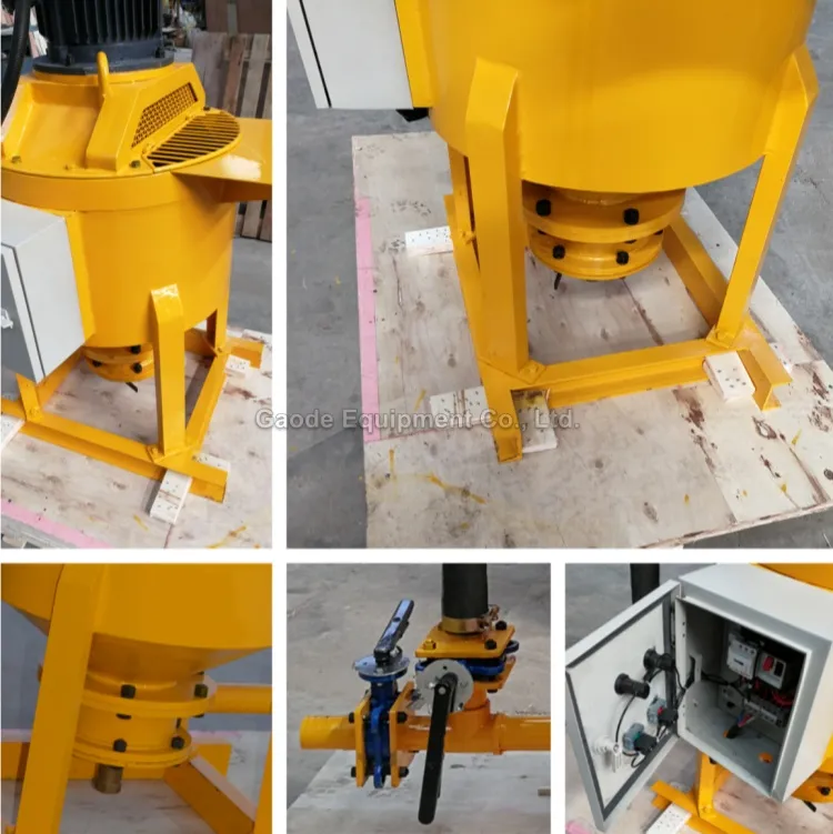 Gaodetec GM100E Easy to Operate Small Cement Grout Mixer with Factory Price
